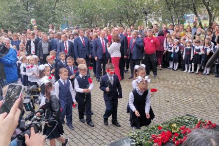 Урок мужества в гимназии имени Подольских курсантов