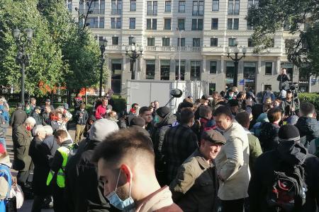 Москва. Нет диктату "партии власти"!