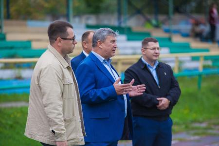 Московская область. Депутат КПРФ Константин Черемисов открыл финал турнира по футболу в Балашихе