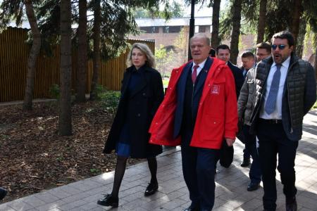 Г.А. Зюганов в Нижегородском Кремле. Фоторепортаж