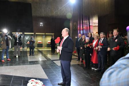 «Дорогой отцов-победителей». Г.А. Зюганов посетил Музей Победы в городе Москве