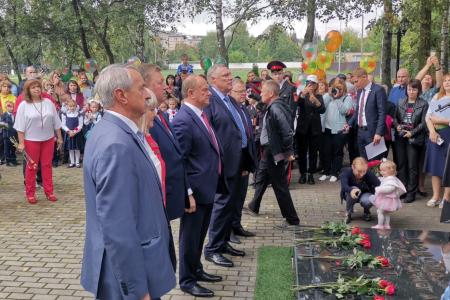 Урок мужества в гимназии имени Подольских курсантов