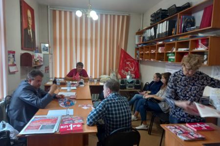 В Волгоградской области депутаты-коммунисты провели встречи с избирателями