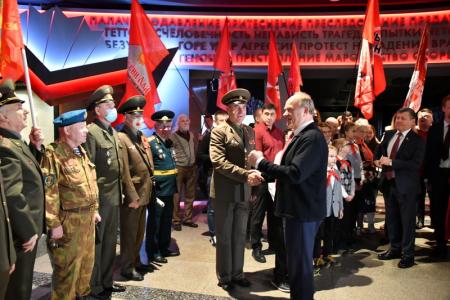 «Дорогой отцов-победителей». Г.А. Зюганов посетил Музей Победы в городе Москве