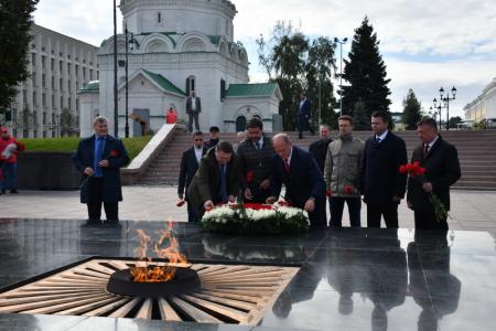 Г.А. Зюганов в Нижегородском Кремле. Фоторепортаж