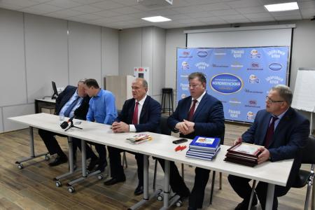 Итоговый репортаж о рабочей поездке Г.А. Зюганова в подмосковный город Подольск