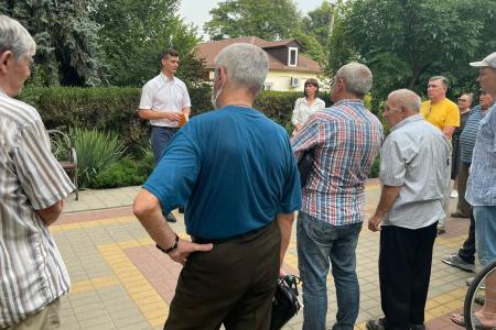 Краснодарский край. Кандидаты в депутаты Госдумы от КПРФ проводят встречи с избирателями