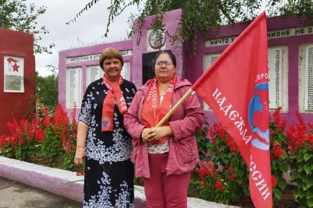 Коммунисты Забайкалья почтили память павших в боях в годы Второй мировой войны