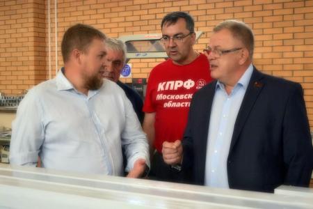 Московская область. Депутат КПРФ Александр Наумов: «Государство должно защищать интересы человека труда!»