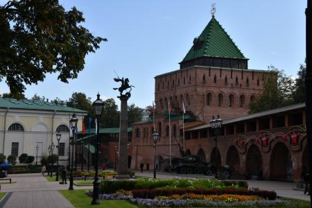 Г.А. Зюганов в Нижегородском Кремле. Фоторепортаж