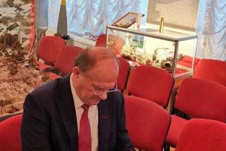Урок мужества в гимназии имени Подольских курсантов
