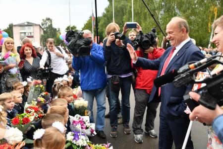 Итоговый репортаж о рабочей поездке Г.А. Зюганова в подмосковный город Подольск