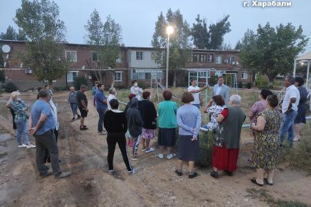 Астраханская область: кандидаты в депутаты Госдумы Н.В. Арефьев и Х.А. Аитов провели 12 встреч с избирателями за 4 дня
