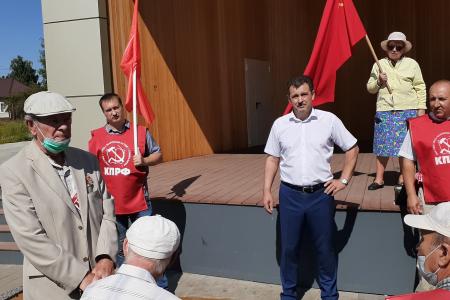 Впечатления от рабочей поездки лидера брянских коммунистов А.Г. Архицкого в Клинцы и Красную Гору