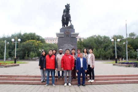 Коммунисты Бурятии провели акцию, посвященную окончанию Второй мировой войны