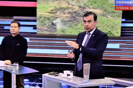 Юрий Афонин в эфире «России-1»: Необходимо пресечь вывоз капитала на Запад российской олигархией
