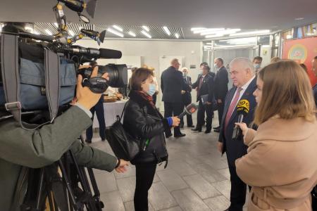 Казбек Тайсаев принял участие в заседании V Пленума Центрального Комитета Коммунистической партии Беларуси