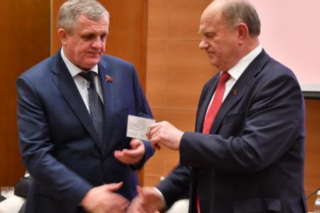 Г.А. Зюганов возглавил фракцию КПРФ в VIII созыве Госдумы