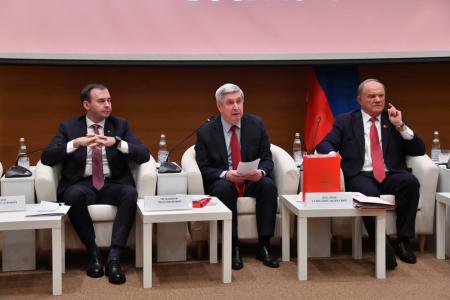 Г.А. Зюганов возглавил фракцию КПРФ в VIII созыве Госдумы
