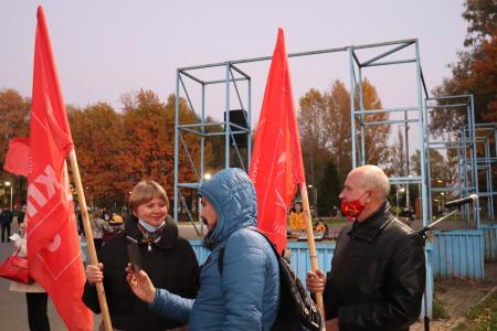 Ярославская область. КПРФ проводит акции протеста против фальсификации на выборах
