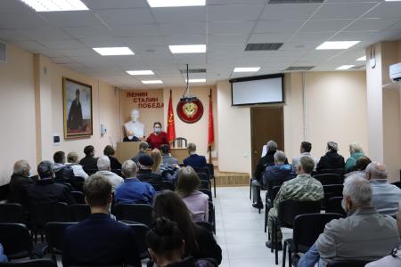 В Сталинградском обкоме прошло политзанятие по технологии избирательной системы