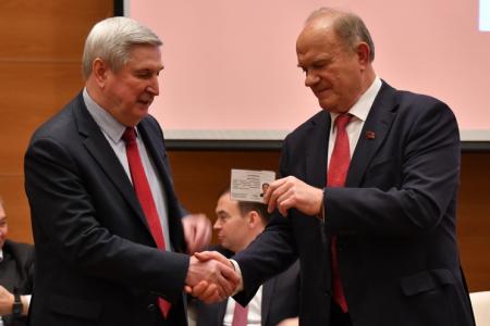 Г.А. Зюганов возглавил фракцию КПРФ в VIII созыве Госдумы