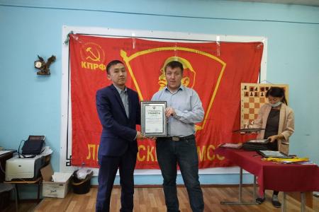В Туве прошел шахматный турнир, посвященный 103-летию Комсомола