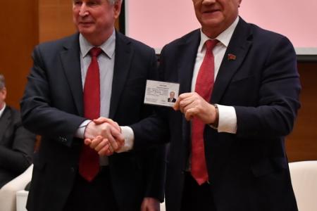 Г.А. Зюганов возглавил фракцию КПРФ в VIII созыве Госдумы