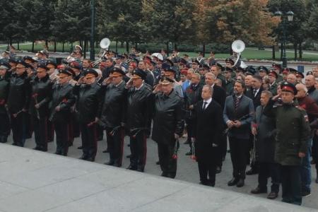 Александр Ющенко принял участие в мероприятии по случаю Дня Сухопутных войск России