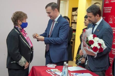 Юрий Афонин принял участие в церемонии вступления в должность губернатора Ульяновской области Алексея Русских
