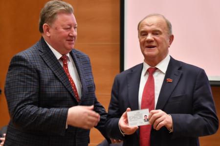 Г.А. Зюганов возглавил фракцию КПРФ в VIII созыве Госдумы