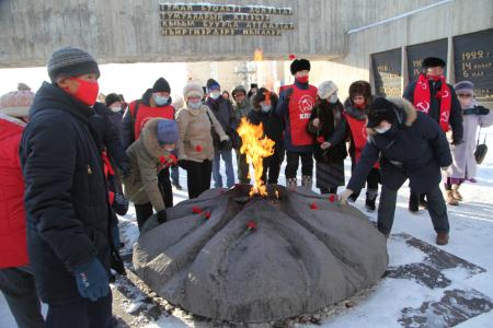 В Якутии отметили 104-ю годовщину Октябрьской революции