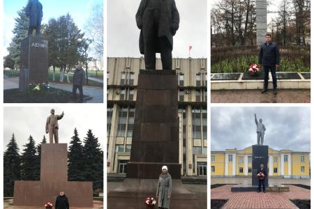 Празднование 104-я годовщины Великого Октября в Тульской области
