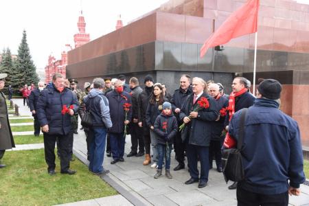 Брифинг Г.А.Зюганова по случаю 104-й годовщины Великого Октября