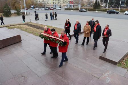 День Великого Октября на сталинградской земле