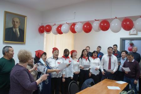 В Бурятии отметили 104-ю годовщину Великой Октябрьской социалистической революции