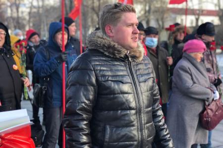 В Екатеринбурге состоялся праздничный митинг, посвященный 103-летию  Комсомола