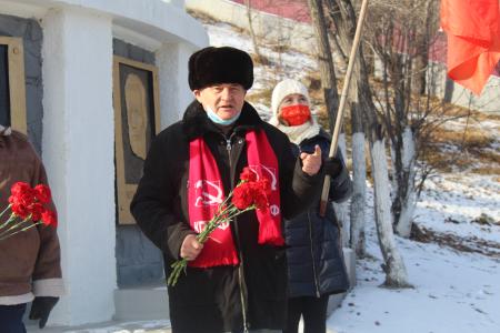 Коммунисты Забайкалья встретили 104-ю годовщину Великой Революции