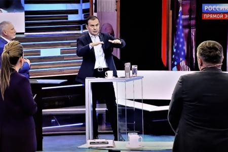 Юрий Афонин в эфире «России-1»: Капитализм опасен для человечества и когда разрушает природу, и когда продвигает экологическую повестку