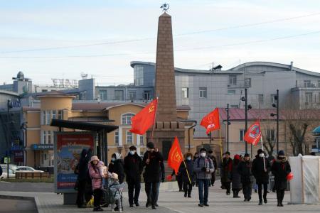 В Бурятии отметили 104-ю годовщину Великой Октябрьской социалистической революции