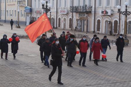 В Бурятии отметили 104-ю годовщину Великой Октябрьской социалистической революции