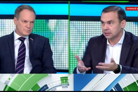 Юрий Афонин в эфире НТВ: КПРФ выступает против законопроектов о QR-кодах