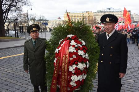 Брифинг Г.А.Зюганова по случаю 104-й годовщины Великого Октября