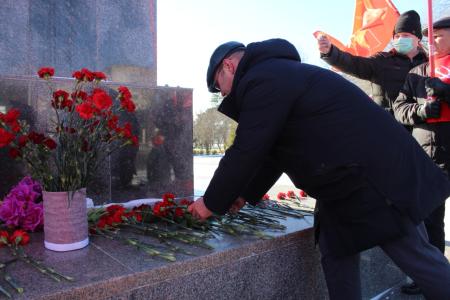 Коммунисты Приамурья отметили 104-ю годовщину Великого Октября