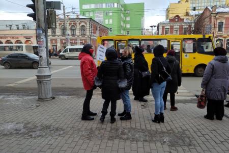 Ивановские комсомольцы вышли на пикеты против QR-кодов
