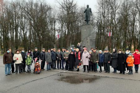 Новгородская область отмечает День Великого Октября