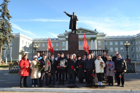 Подмосковные коммунисты: Мы продолжатели дел Великого Октября!
