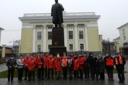 Удмуртия достойно встретила 104-ю годовщину Великой Октябрьской социалистической революции