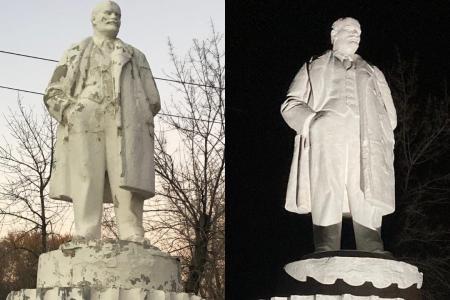 Коммунисты Волгограда отреставрировали старейший в городе памятник В.И. Ленину
