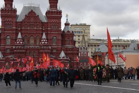 Брифинг Г.А.Зюганова по случаю 104-й годовщины Великого Октября